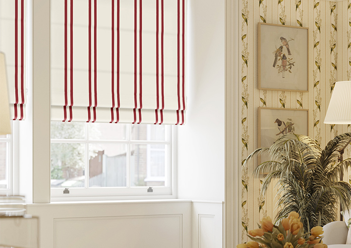 Winnies Stripe, Pillbox - Roman Blind - Image 5